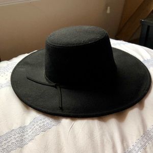 Felt Wide Brim Hat